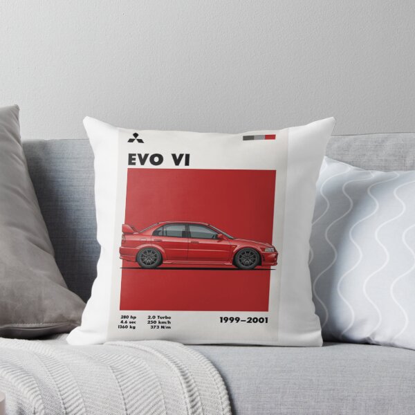 Item preview, Mitsubishi Evo 6 poster designed and sold by TheMitsuGuy.