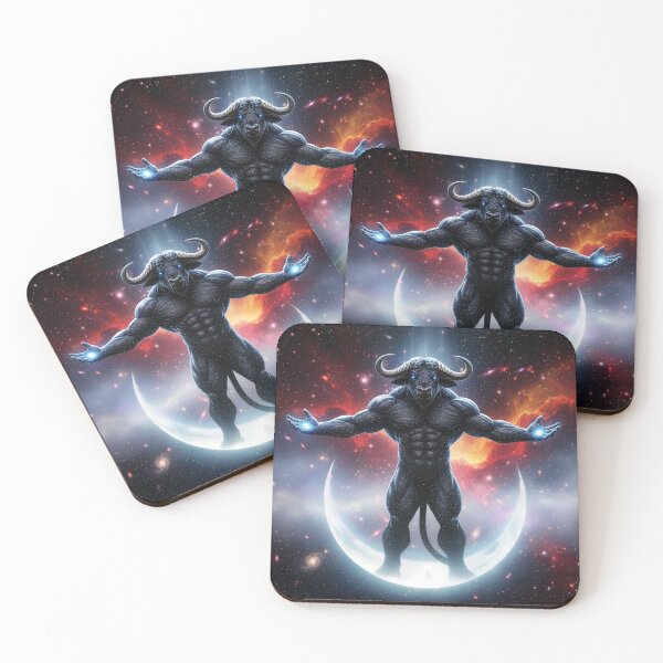 Item preview, Cosmic Buffalo - Selene designed and sold by Cosmic Zoo.