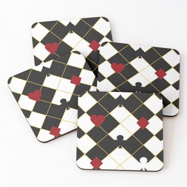 Item preview, Luxury Black Gold Casino Card Pattern designed and sold by Auravera Designs.
