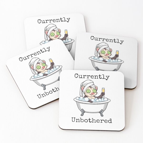 Item preview, Currently Unbothered - Self Care Spa Possum designed and sold by TobiasLogic.