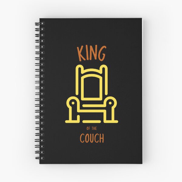 Item preview, King of the Couch Funny Lazy King Shirt designed and sold by The SD Ink.