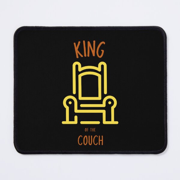 Item preview, King of the Couch Funny Lazy King Shirt designed and sold by The SD Ink.
