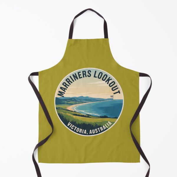 Item preview, Marriners Lookout, VIC – Vintage Australian Travel Badge Sticker designed and sold by Random Designs.
