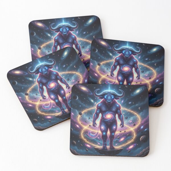 Item preview, Cosmic Buffalo - Nebula designed and sold by Cosmic Zoo.