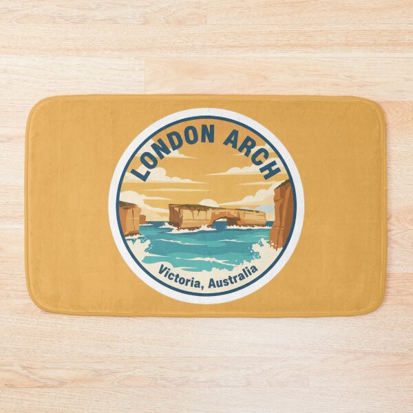 Item preview, London Arch, VIC – Vintage Australian Travel Badge Sticker designed and sold by Random Designs.