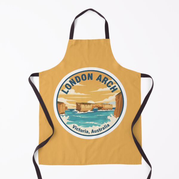 Item preview, London Arch, VIC – Vintage Australian Travel Badge Sticker designed and sold by Random Designs.
