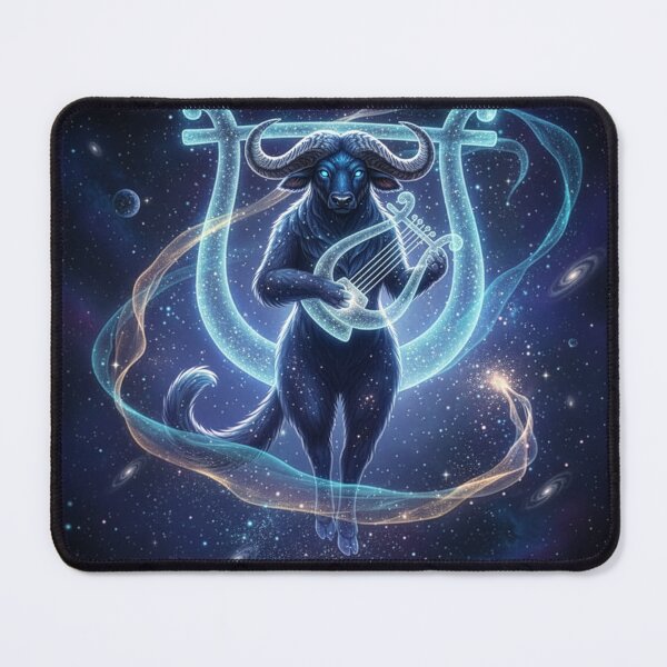 Item preview, Cosmic Buffalo - Lyra designed and sold by Cosmic Zoo.