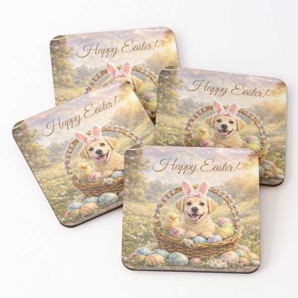 Item preview, Cute Labrador Retriever Easter Bunny designed and sold by GivingJoy.