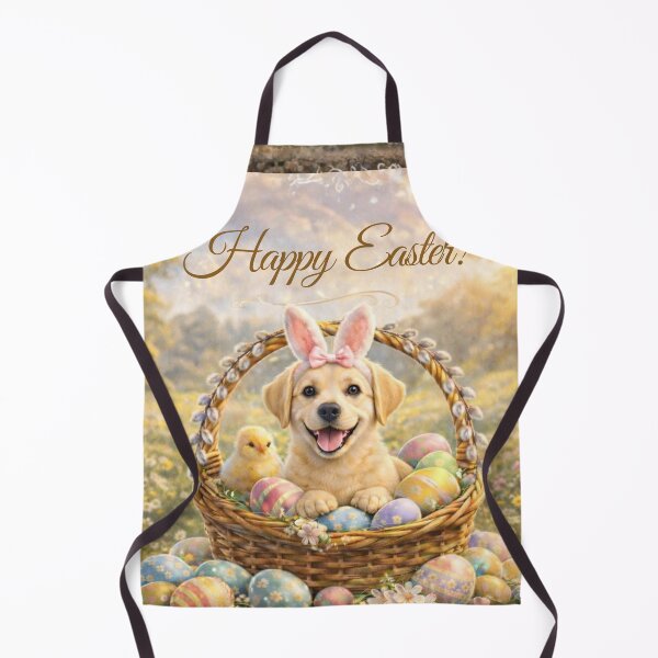 Item preview, Cute Labrador Retriever Easter Bunny designed and sold by GivingJoy.