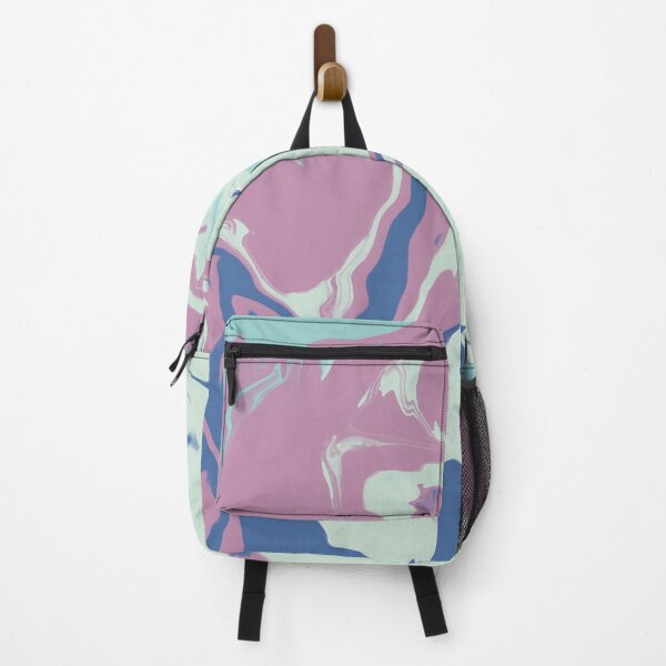 Item preview, Colorful pastel purple blue and mint abstract design designed and sold by CottageComfortsShoppe.