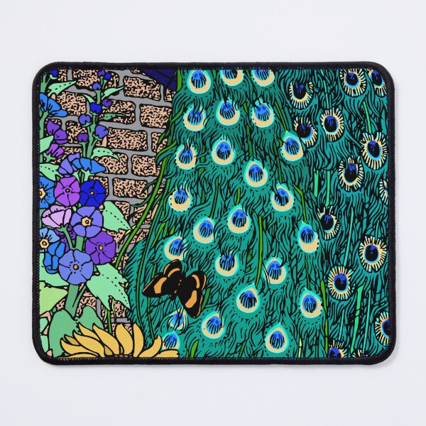Item preview, Peacocks Preening designed and sold by GrayHareCards.