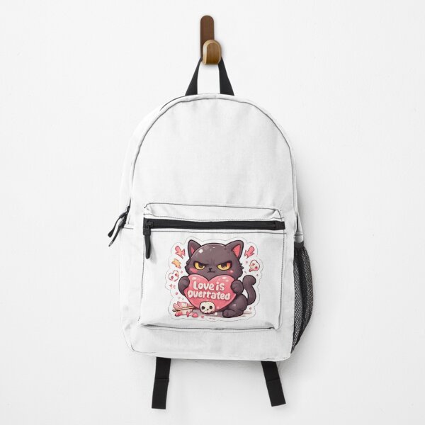 Item preview, Love Is Overtated Black Cat designed and sold by Inkoro.