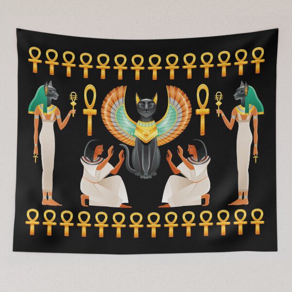 Item preview, Bastet Egyptian Goddess of Home, Secrets and Cats - Ancient Egypt designed and sold by GulfSignature.