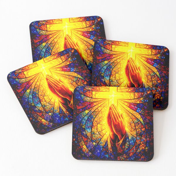 Item preview, Praying Hands with Cross  designed and sold by PaparazziAnunnaki.