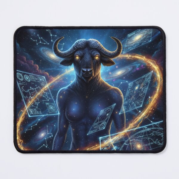 Item preview, Cosmic Buffalo - Astra designed and sold by Cosmic Zoo.