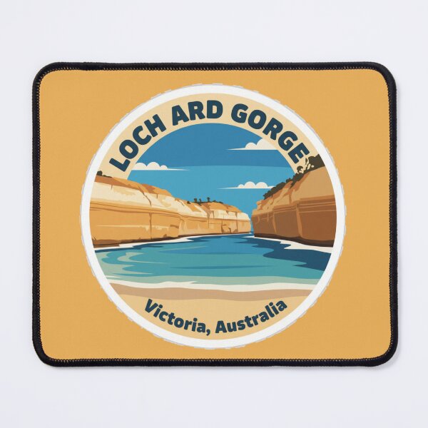 Item preview, Loch Ard Gorge, VIC – Vintage Australian Travel Badge Sticker designed and sold by Random Designs.