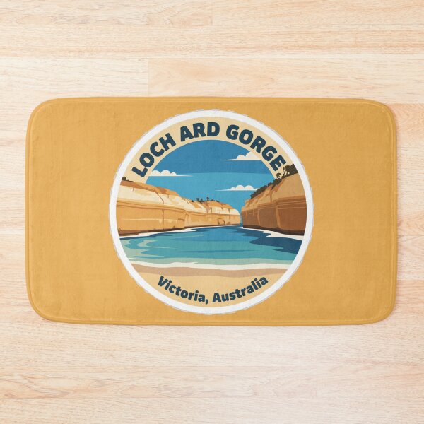 Item preview, Loch Ard Gorge, VIC – Vintage Australian Travel Badge Sticker designed and sold by Random Designs.