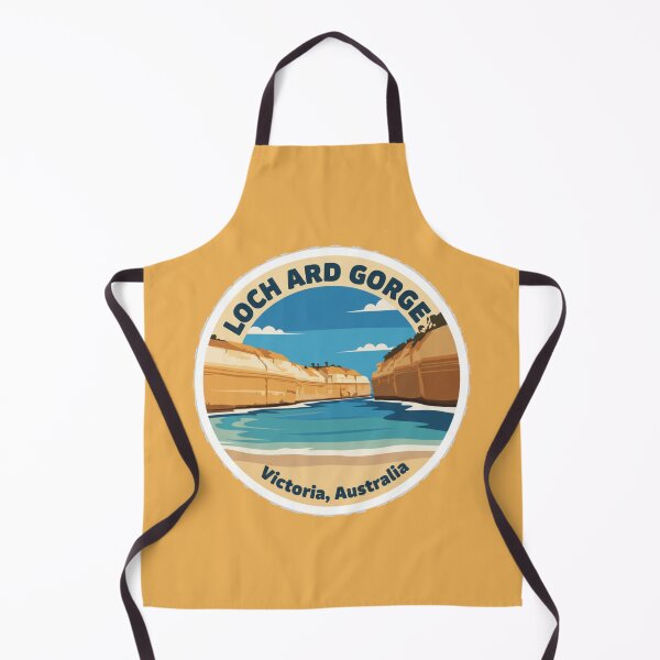 Item preview, Loch Ard Gorge, VIC – Vintage Australian Travel Badge Sticker designed and sold by Random Designs.