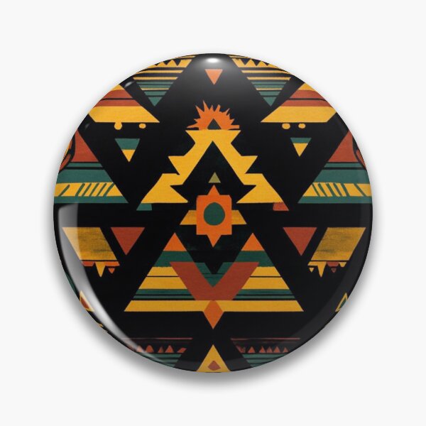 Item preview, Ancient Nubia Geometric Pattern - African Heritage Design designed and sold by Myra365Art.
