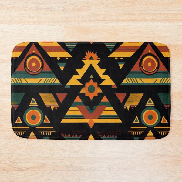 Item preview, Ancient Nubia Geometric Pattern - African Heritage Design designed and sold by Myra365Art.