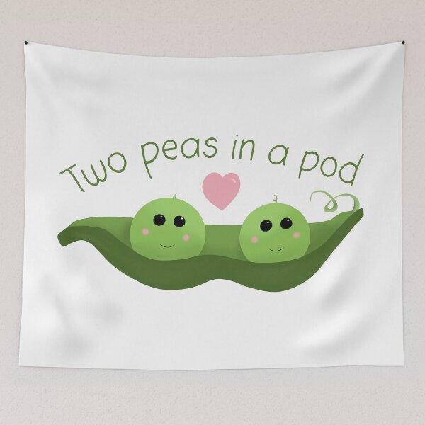 Item preview, Two Peas in a Pod designed and sold by Willow & Grace Designs.