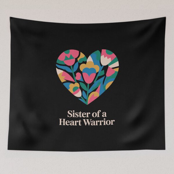 Item preview, Sister Of A Heart Warrior Classic T-shirt designed and sold by PaulaArtworks.