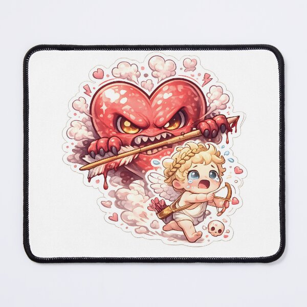Item preview, Angry Heart Chasing Cupid designed and sold by Inkoro.