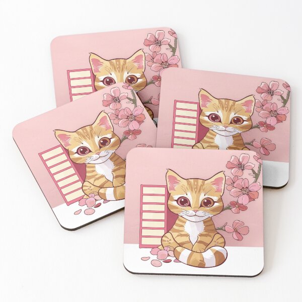Item preview, Sakura Cat designed and sold by bubblyrainbow.