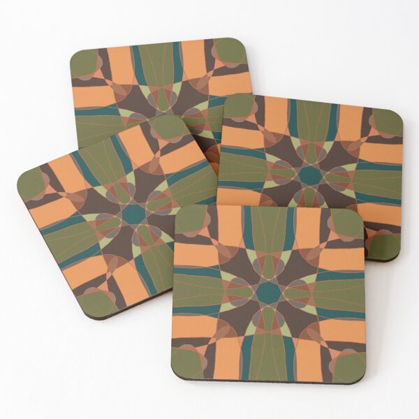 Item preview, Falls vibes geometric abstract design designed and sold by CottageComfortsShoppe.