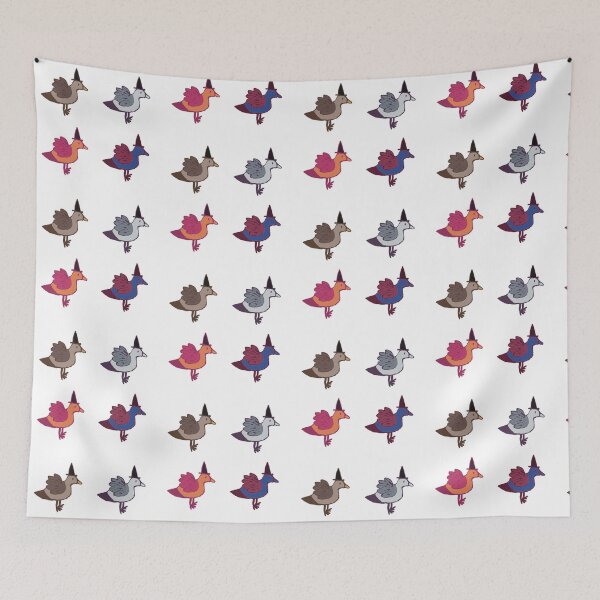 Item preview, Halloween ducks dressed up as witches designed and sold by CottageComfortsShoppe.