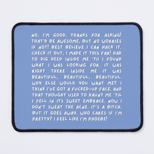 Item preview, Phoebe Lyrics - Audrey Hobert designed and sold by whygracie.