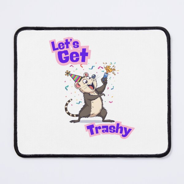 Item preview, Let's Get Trashy - Funny Party Opossum Celebration designed and sold by TobiasLogic.