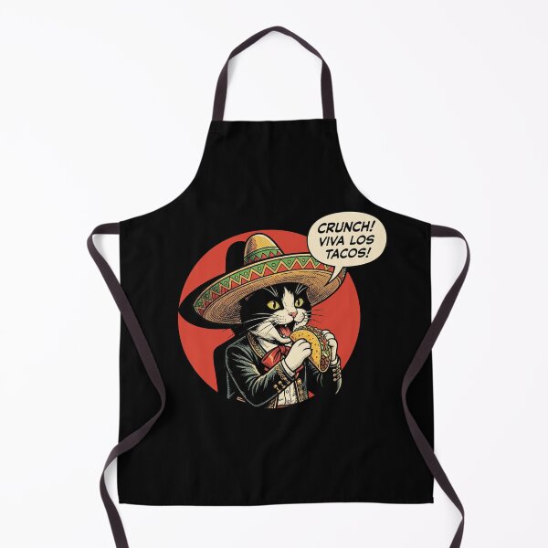 Item preview, Tuxedo Cat Loves Tacos - Cinco De Mayo designed and sold by Luan Huynh.