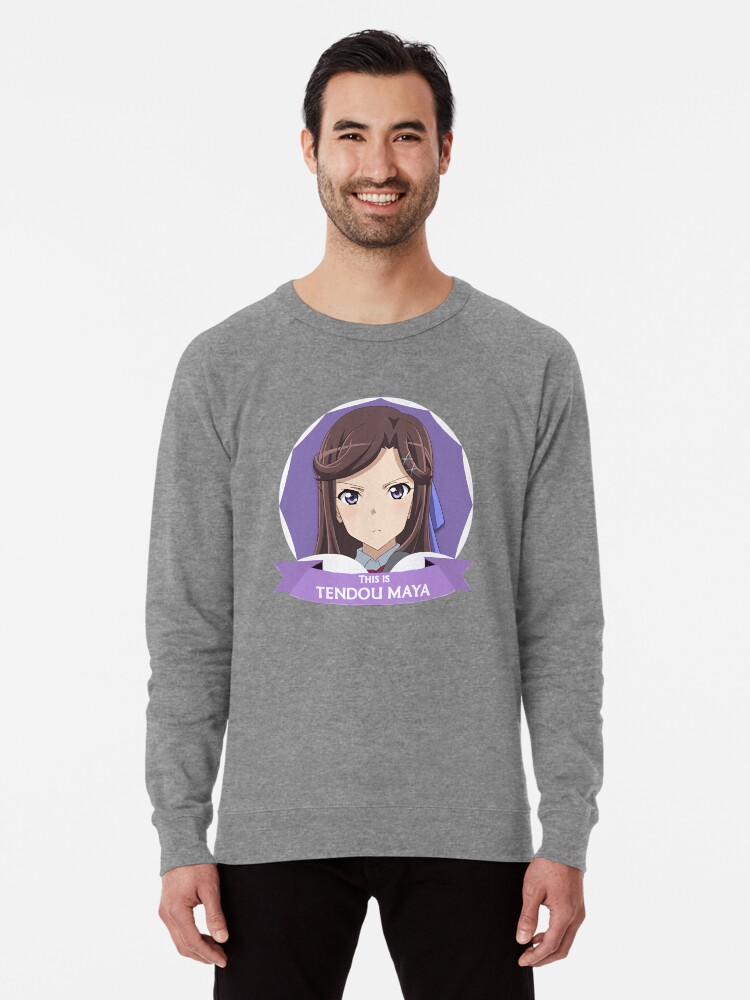This Is Tendou Maya Lightweight Sweatshirt By Shiromaru Redbubble