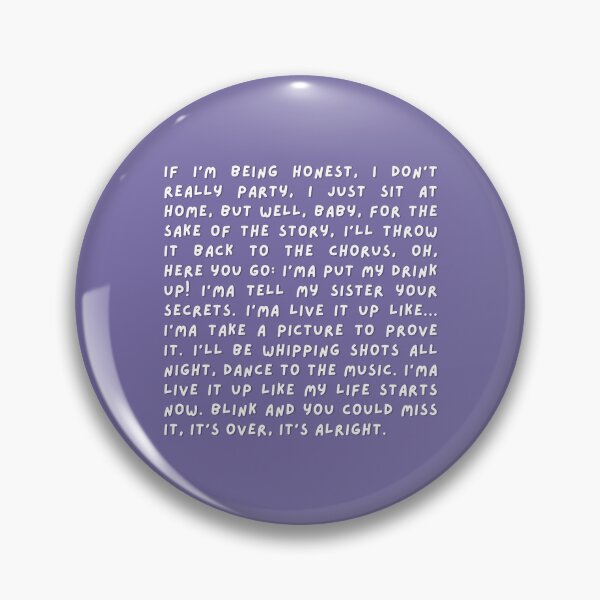 Item preview, Silver Jubilee Lyrics - Audrey Hobert designed and sold by whygracie.