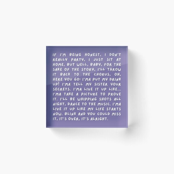 Item preview, Silver Jubilee Lyrics - Audrey Hobert designed and sold by whygracie.