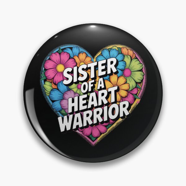 Item preview, Sister Of A Heart Warrior Classic T-shirt designed and sold by PaulaArtworks.