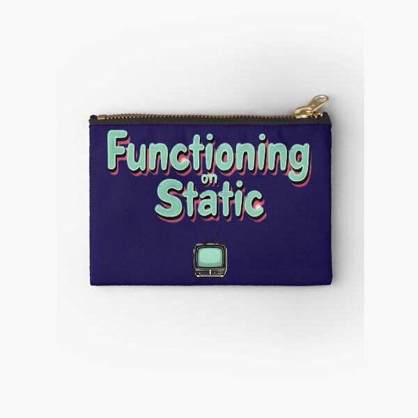 Item preview, Functioning on Static – Retro TV Aesthetic Funny Introvert Design designed and sold by FeelFreeStore.