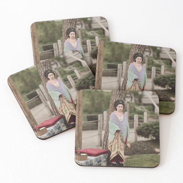 Item preview, Japanese Woman next to River (c.1874) designed and sold by 19th Century in Color.