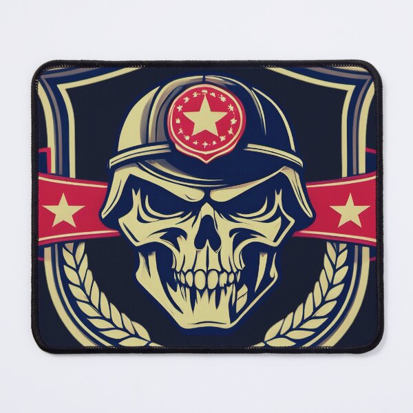 Item preview, Command Skull Emblem – Unbreakable Military Style Design designed and sold by M22--.