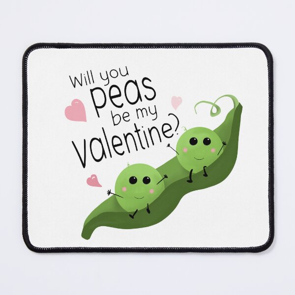 Item preview, Peas be my Valentine designed and sold by Willow & Grace Designs.