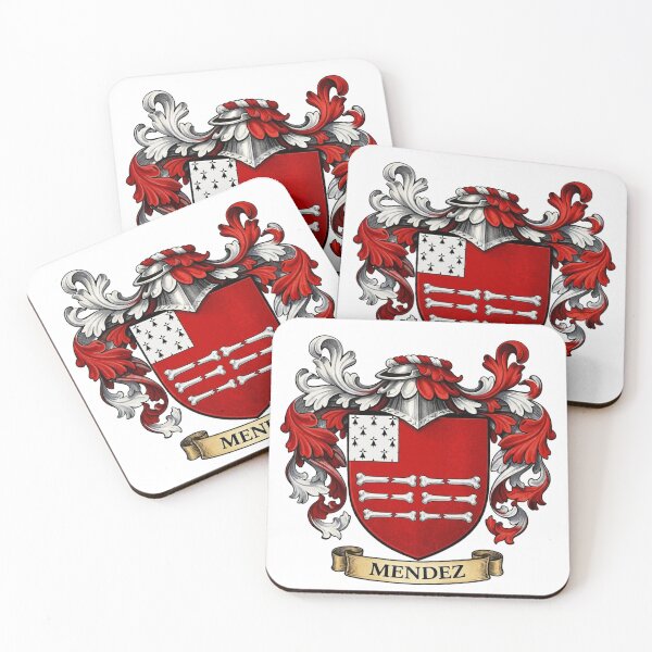 Item preview, The Mendez Family Coat of Arms designed and sold by BagTown Clans.