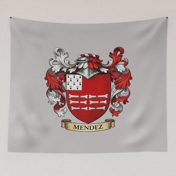 Item preview, The Mendez Family Coat of Arms designed and sold by BagTown Clans.