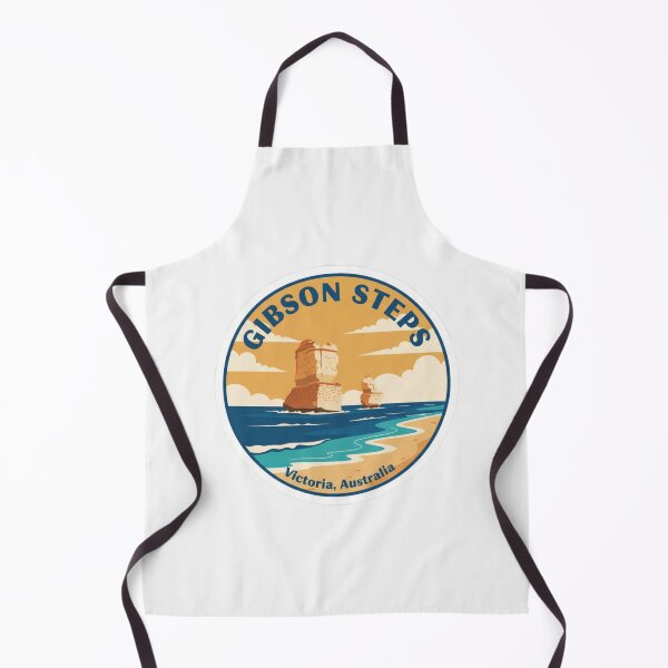 Item preview, Gibson Steps, VIC – Vintage Australian Travel Badge Sticker designed and sold by Random Designs.