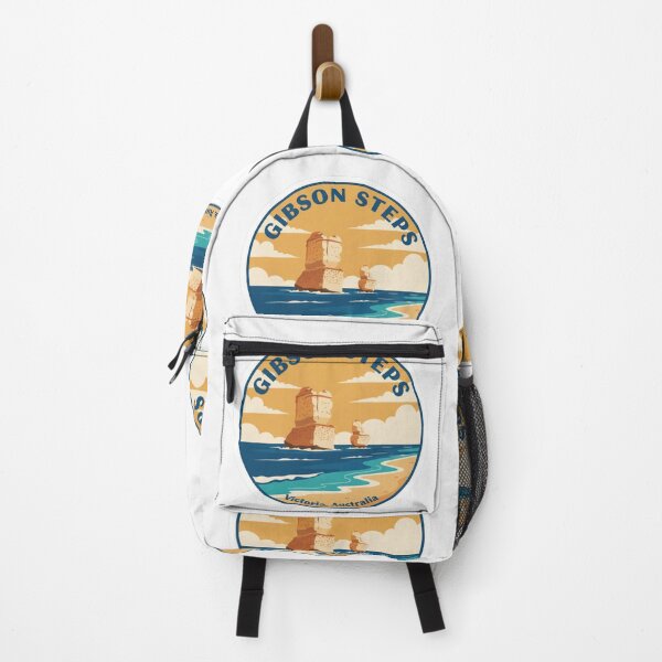 Item preview, Gibson Steps, VIC – Vintage Australian Travel Badge Sticker designed and sold by Random Designs.