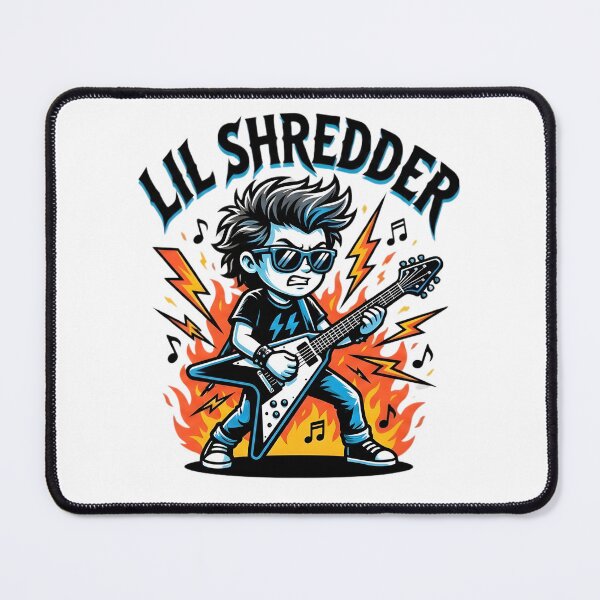 Item preview, Lil' Shredder - Future Rock Star Guitarist designed and sold by radestilo.