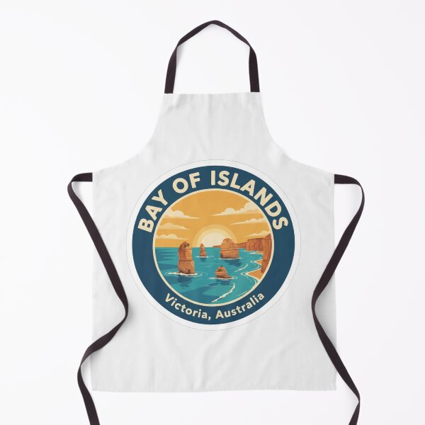 Item preview, Bay of Islands Coastal Park, VIC – Vintage Australian Travel Badge Sticker designed and sold by Random Designs.