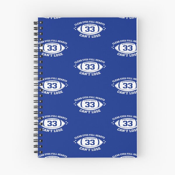 Item preview, Clear Eyes Full Hearts Can’t Lose – Football 33 White designed and sold by ALIOOMEKK75.