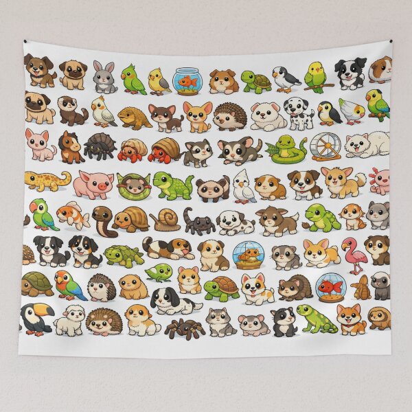 Item preview, 100 House Pets designed and sold by TelaGreenberg.