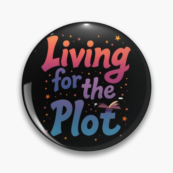 Item preview, Living for the Plot – Colorful Book Lover Aesthetic Design designed and sold by FeelFreeStore.